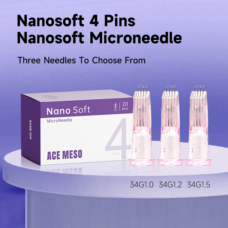 Nanosoft 4 Pin Medical Grade Microneedle