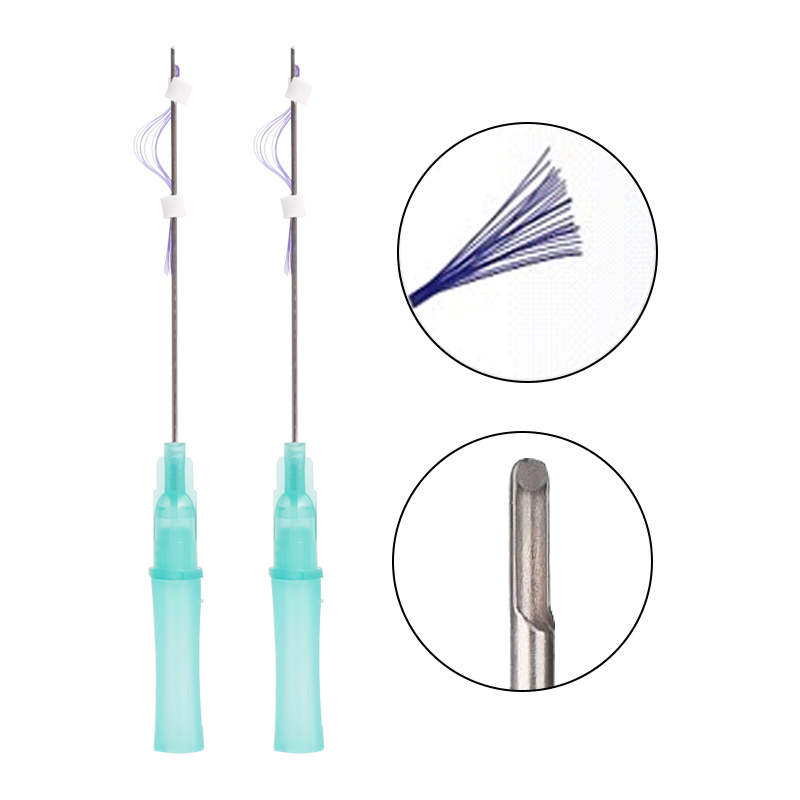 PDO Multi Threads for Glabella Forehead Nasolabial Folds Lifting